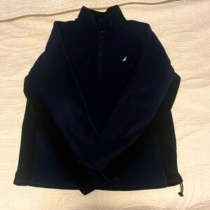 NÁUTICA men’s XL pull over quarter zip sweater